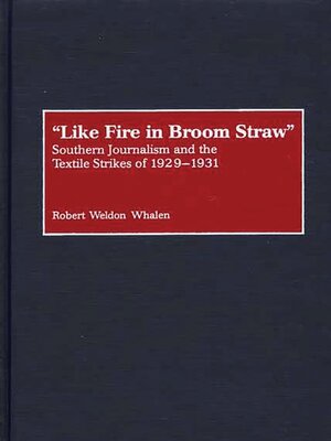 cover image of Like Fire in Broom Straw